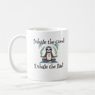 Yoga Sloth Tasse für Meditation