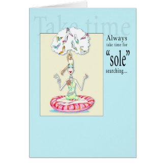 Yoga "Sohle", die tägliche Karte sucht