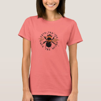 Yoga Speak : Rett die Biene ... Rett der Welt T-Shirt