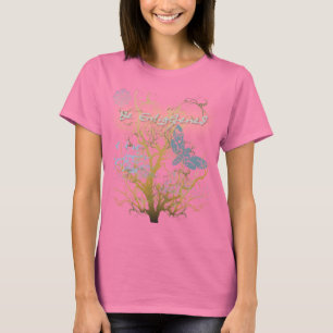 Yoga Speak : Seid aufgeklärt! Dunkles Design T-Shirt