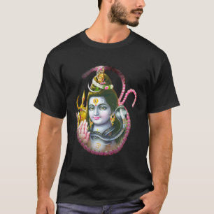 Yoga Spirituell Hindu Gott Krishna Meditation T-Shirt