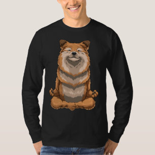 Yoga Spitz Dog T-Shirt