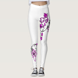 Yoga Sportlerinnen Leggings. Leggings