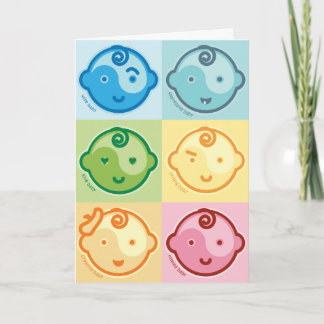 Yoga spricht Baby: Alle Baby Chakras Karte