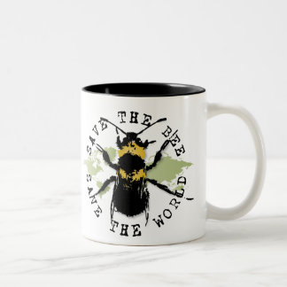 Yoga spricht: Retten Sie die Bienen-… Tasse