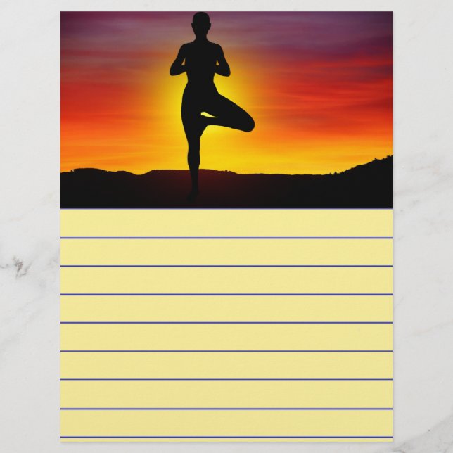 Yoga Stationery (Vorderseite)