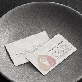 Yoga Studio Class Pass Meditation Pose Bodhi Leaf Treuekarte