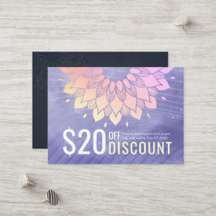 Yoga Studio Gold Mandala Coupon Treue