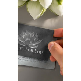 YOGA Studio Instructor Geschenkgutschrift Chic Lot Rabattkarte