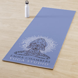 Yoga Studio Lotus Pose Blue Yogamatte