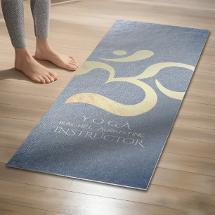 Yoga Studio Meditation Instructor Life Coach OM Yogamatte