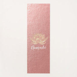 YOGA Studio Meditation Reiki Instructor Gold Lotus Yogamatte