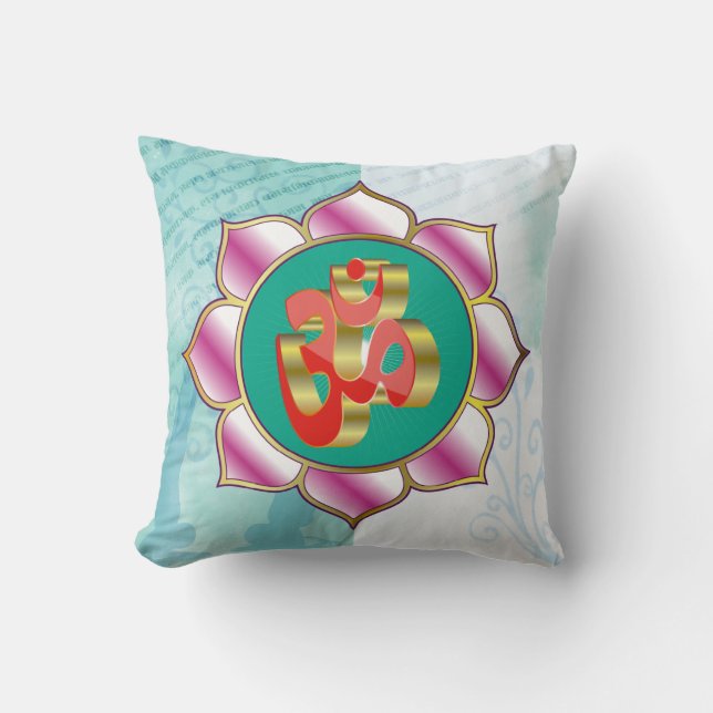 Yoga Studio OM - Pillow Kissen (Vorderseite)