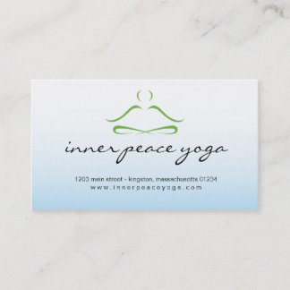 Yoga-Studio-Visitenkarte Visitenkarte