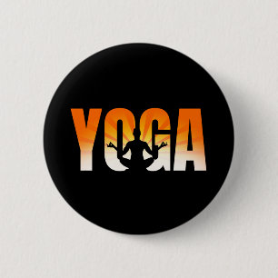 Yoga Sunshine Button