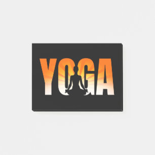 Yoga Sunshine Post-it Klebezettel