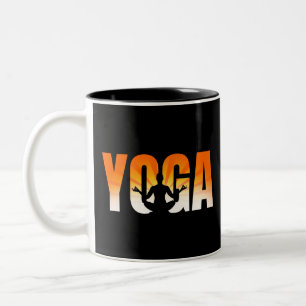Yoga Sunshine Zweifarbige Tasse