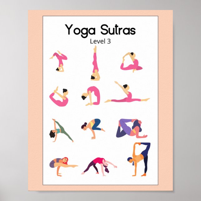 Yoga Sutra Level 3 Poster (Vorne)