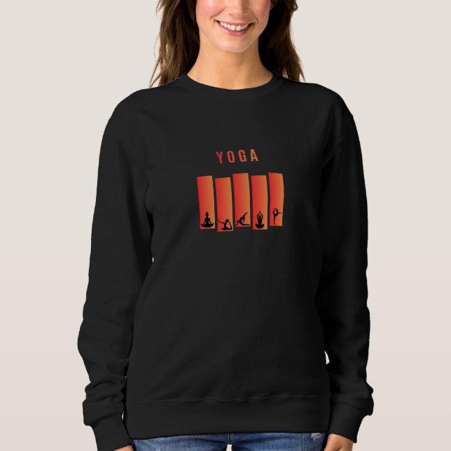 Yoga Sweatshirt (Vorderseite)