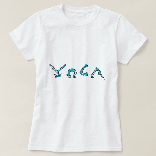 Yoga T-Shirt (Design vorne)