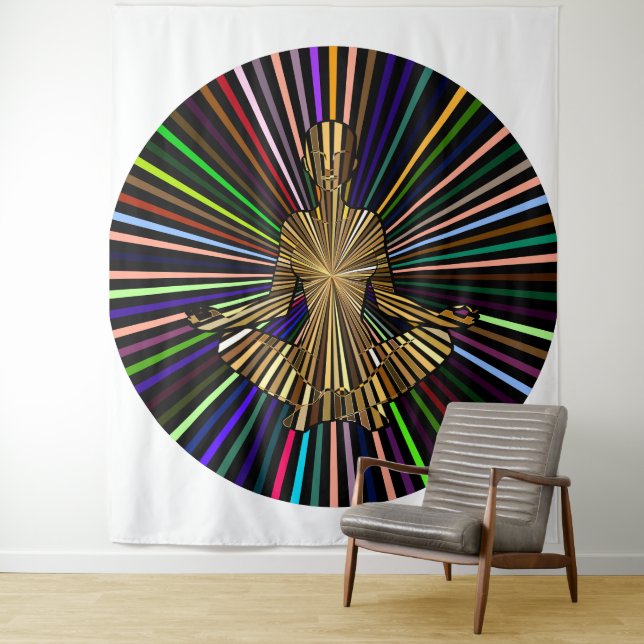 Yoga Tapestry Wandteppich (Beispiel)