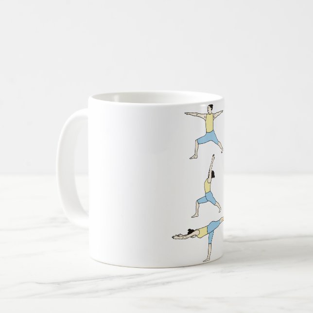 Yoga Tasse (Vorderseite Links)