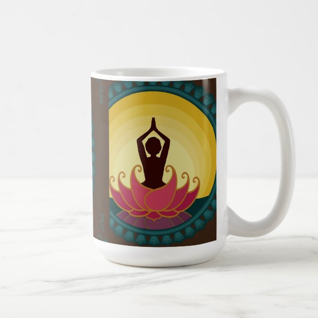 Yoga-Tasse Kaffeetasse (Rechts)