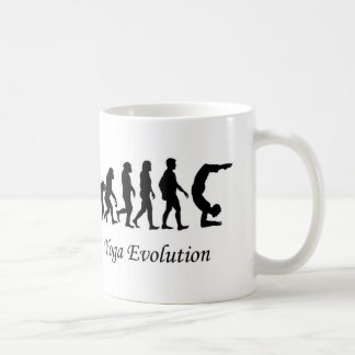 Yoga-Tasse "Yoga-Evolutions" Spaß Kaffeetasse