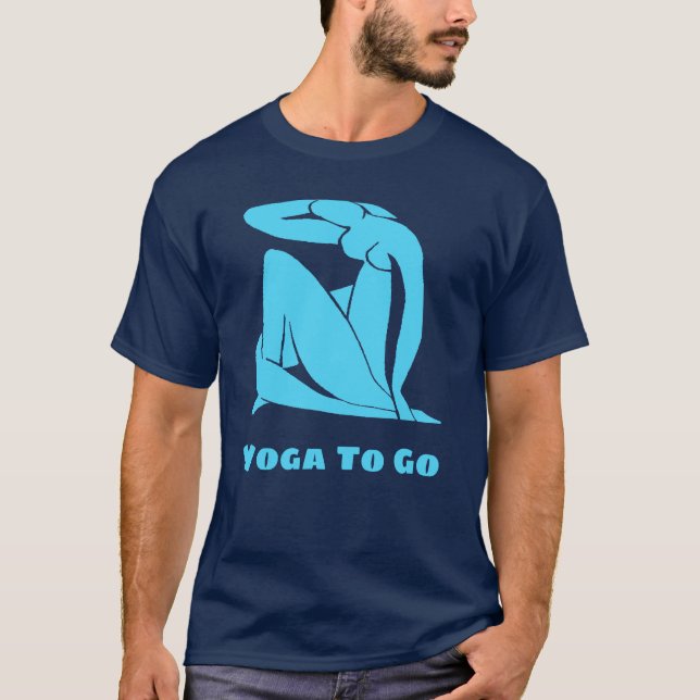 Yoga, Text bearbeiten, personalisieren T-Shirt (Vorderseite)