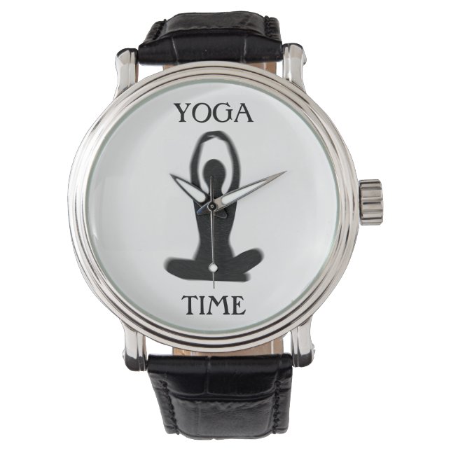 Yoga Time Armbanduhr (Vorderseite)