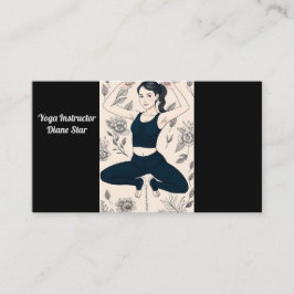 Yoga Training Business Card Visitenkarte