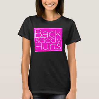 Yoga-Training für Schwarze Frauen: Leib und Rücken T-Shirt