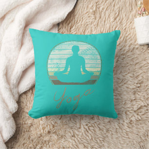 Yoga Training Vintag Design Meditation oder Pilate Kissen