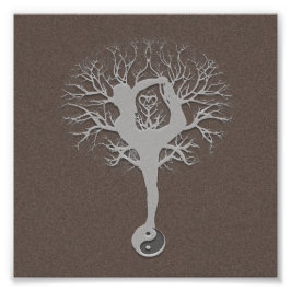 Yoga Tree Fotodruck