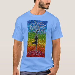 Yoga Tree of Life Vintag Girl - The Restaurant T-Shirt