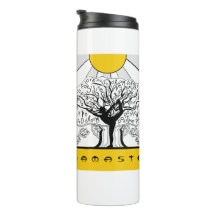 Yoga Tree Wasserflasche