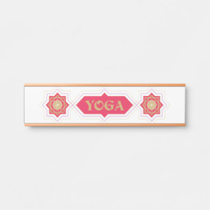 Yoga Türschild