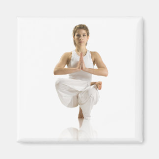 Yoga-Übung Magnet