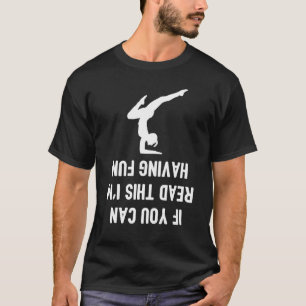 Yoga-Übung Scherz Frauen Männer Yogi Yogini Arbeit T-Shirt
