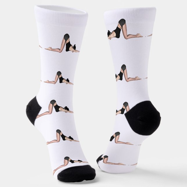 Yoga-Übungen Thunder_Cove Socken (Gewinkelt)