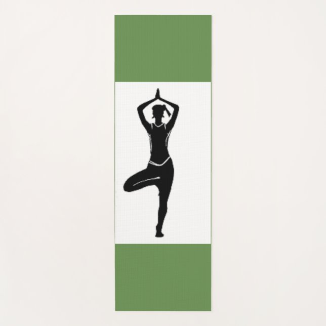 Yoga-Übungen Yogamatte (Vorderseite)