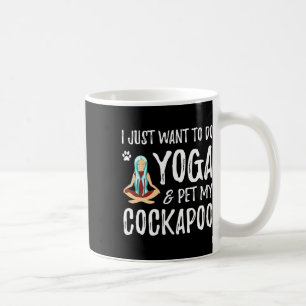 Yoga und Apoo-Hund als lustige Geschenkidee für Hu Kaffeetasse