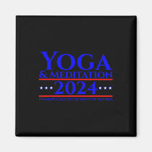 Yoga und Meditation - Namaste Calm - Magnet