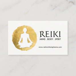 Yoga und Reiki Visitenkarten Visitenkarte