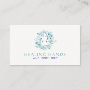 Yoga und Reiki Visitenkarten Visitenkarte
