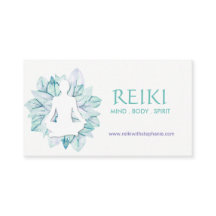 Yoga und Reiki Visitenkarten