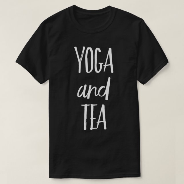 Yoga und Tee (Design vorne)