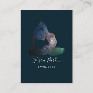 Yoga Universe Business Card Visitenkarte