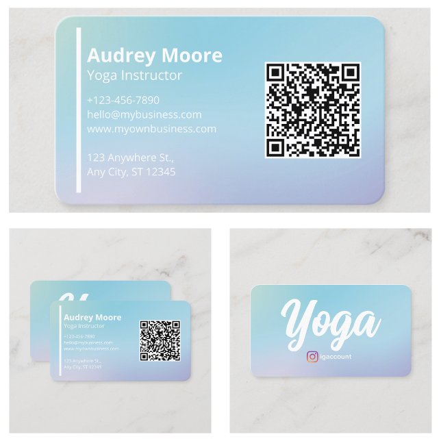 Yoga Visitenkarte (Yoga Business Card
)
