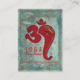 YOGA - Visitenkarte Terminkarte